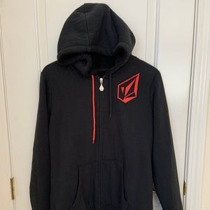 EUC Volcom Zip up Hoodie